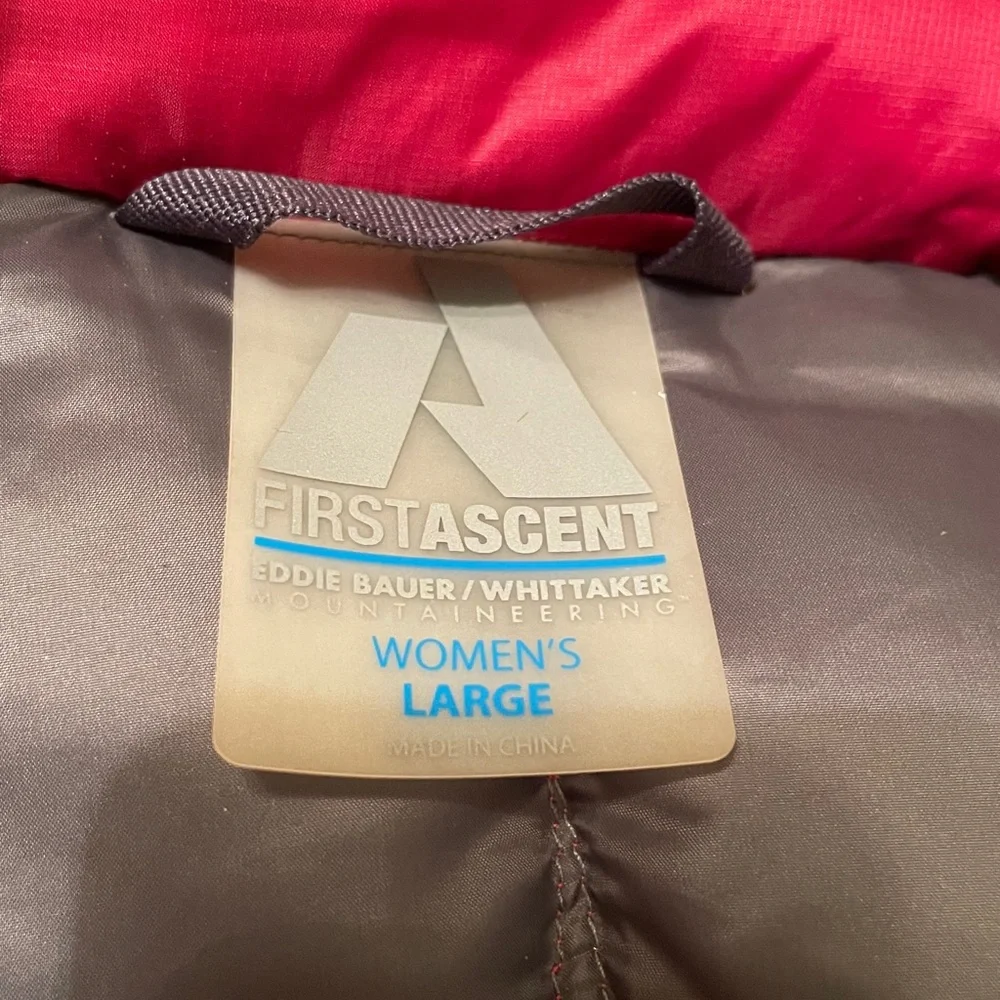 Eddie Bauer First Ascent lightweight packable down jacket size L - Picture 5 of 7